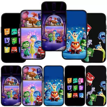 Чехол для телефона с изображением аниме «Страх перед смертью» для iPhone 16 15 Xiaomi Redmi Note 13 12 11 Pro Max X 9 14 XR Samsung Galaxy A16 S24 S23 Plus Huawei OPPO Anxiety Inside Out 2 for Samsung Galaxy S21 аэро