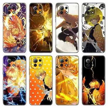 Чехол для телефона с изображением аниме «Убийца демонов» Agatsuma Zenitsu для Xiaomi Mi POCO X3 NFC GT M4 M3 12 11T 10T Pro A3 11 Lite NE 5G 12X 11i F3 Xiaomi Mi A3