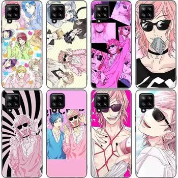 Чехол для телефона с изображением аниме Yarichin Club для Samsung Galaxy A12 A02S A22 A32 A52 A72 A71 A51 A41 A31 A21 A11 A50 A70 A10S A20S, черный чехол Samsung A02