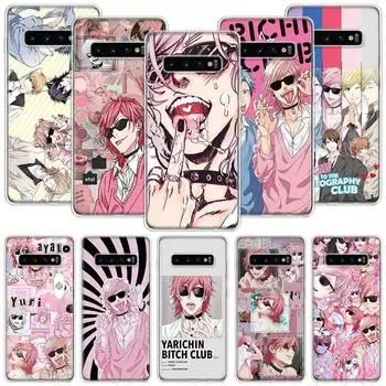 Чехол для телефона с изображением аниме Yarichin Bitch Club для Samsung Galaxy A50 A70 A40 A30 A20S A10 Note 20 Ultra 10 Lite 9 8 A6 A8 Plus A7 A9 + Samsung A70