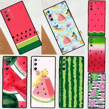 Чехол для телефона с изображением арбуза для iPhone Samsung Galaxy Redmi Xiaomi Oppo OnePlus Note SA 7 8 9 10 11 12 13 14 20 21 22 23 53 54 Pro Max Plus Ultra TPU Soft iPhone 6 or 6S