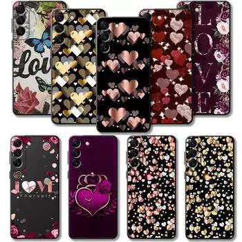 Чехол для телефона с изображением бабочки и короны для девочек и женщин для Samsung Galaxy S23 S22 S21 S20 Fe Ultra S10 S9 S8 Plus Note 20ultra 10plus Samsung Note 10 Plus