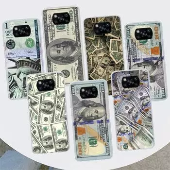 Чехол для телефона с изображением банкноты, доллара, наличных денег для Xiaomi Mi 11 Lite 11i 12X 12 9 8 11T 10T 9T Pro 10 5X 6X Ultra 5G Cover Coque Capa Xiaomi Mi 11 Lite