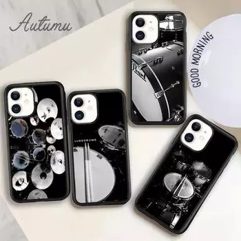 Чехол для телефона с изображением барабанщика для iPhone 11 12 13 14 Pro Max mini X XR XS SE 2020 6S 7 8 Plus Samsung Galaxy S21 S22 iPhone 6plus