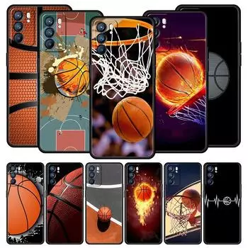 Чехол для телефона с изображением баскетбольной корзины для Oppo Find X5 A54 A53 A52 A9 2020 A15 A95 A16 A76 A74 A12 Reno7 SE Reno6 Pro Plus 5G Cover Oppo A74