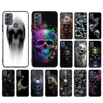 Чехол для телефона с изображением черепа для Moto Edge 50 40 Pro Edge 40 30 Ultra Neo Fusion G Power G Stylus G Play E32 E20 E40 Moto Edge 40