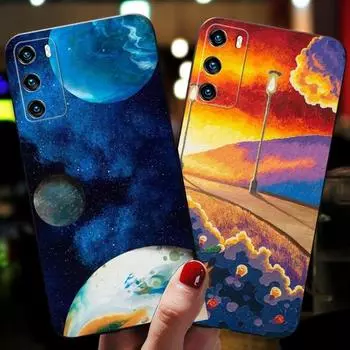 Чехол для телефона с изображением дерева и солнечного света для Honor X20 X9 30 60 10 Pro 50 20i 70 SE V9 X30 V40 V30 V20 X10 Max, противоударная задняя крышка HONOR 10