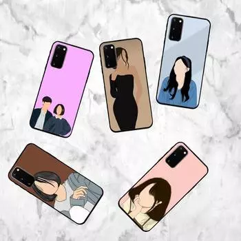 Чехол для телефона с изображением девушки для Samsung Galaxy S7 Edge Plus S9 S20Plus S20ULTRA S10lite S225G S10 samsungS22plus5G