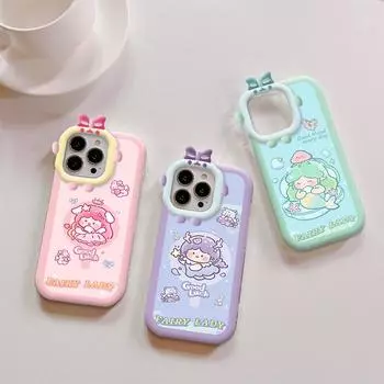 Чехол для телефона с изображением девушки-феи с изображением монстра, мягкий защитный чехол для телефона с линзами для Samsung Samsung A02S