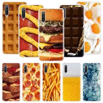 Чехол для телефона с изображением еды, картофеля фри, пива, сыра для Xiaomi Redmi Note 10 9 8 11 Pro 11T 11S 10S 9S 9A 9C 9T 8T 8A 7 7A 5 с художественным узором Redmi Note 10(10S)