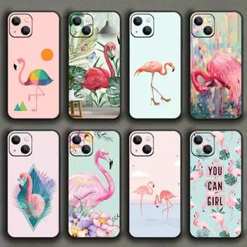 Чехол для телефона с изображением фламинго и птицы для iPhone Samsung Galaxy Redmi Xiaomi Oppo OnePlus Note SA 7 8 9 10 11 12 13 14 20 21 22 23 53 54 Pro Max Plus Ultra iPhone 6 or 6S