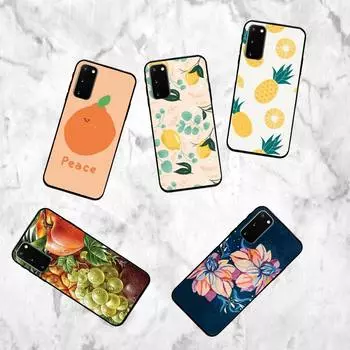 Чехол для телефона с изображением фруктов для Samsung Galaxy S7 Edge Plus S9 S20Plus S20ULTRA S10lite S225G S10 samsungS22plus5G