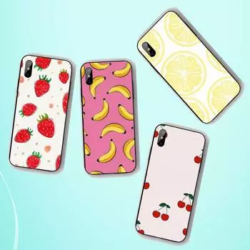 Чехол для телефона с изображением фруктов для iPhone 11 12 13 Pro Max 5s 6s 7 8 Plus X Xr Xs Max Se 2020 13 Mini iphone 11Pro