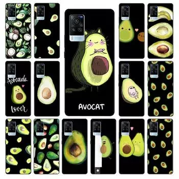Чехол для телефона с изображением фруктов и авокадо для VIVO V21E V21 V23 V23E V2109 Y53S Y33S Y55 Y76 Y31 Y21 Y72 Y01 Y21S Y11S VIVO V21E 4G
