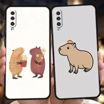 Чехол для телефона с изображением капибары для Samsung A15 A13 A51 A71 A41 A31 A21S A11 A03S A05 A12 A32 A52 A22 A23 A25 A33 A53 A73 5G Samsung A13 5G