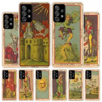 Чехол для телефона с изображением карт Таро для Samsung Galaxy A51 A71 A50 A70 A40 A30 A20E A10 A41 A31 A21S A11 A01 A6 A8 + A7 A9 Samsung A51 4G