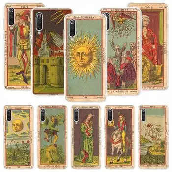 Чехол для телефона с изображением карт Таро для Xiaomi Redmi Note 10 9 8 11 Pro 11T 11S 10S 9S 9A 9C 9T 8T 8A 7 7A 5 с художественным рисунком Redmi Note 10(10S)