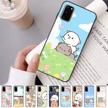 Чехол для телефона с изображением кота Моти из мультфильма для Samsung S 20 21 22 23 Plus Ultra для Redmi Note 8 9 10 11 для Huawei Y 5 6 9 Redmi Note10pro 4G