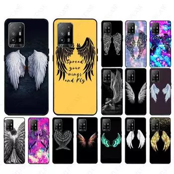 Чехол для телефона с изображением крыльев ангела для oppo Realme 8Pro 6PRO 6i 7pro 9i 9pro C11 C21Y C21 C25Y C25S C3 Q3S XT, чехлы Realme 6