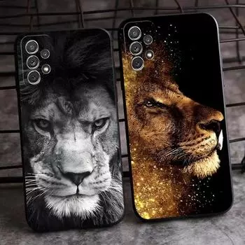 Чехол для телефона с изображением льва для Samsung Note Galaxy 8 9 20 10 Pro Plus Ultra M20 M31 M40 M10 J7 J6 Prime, задняя крышка Samsung J6Plus