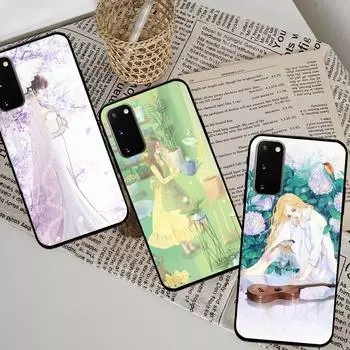 Чехол для телефона с изображением литературной девушки для Samsung Galaxy S7 Edge Plus S9 S20Plus S20ULTRA S10lite S225G S10 samsungS22plus5G