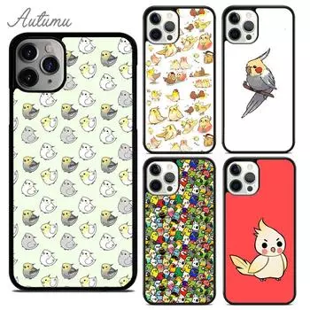 Чехол для телефона с изображением мультяшного животного пухлой кореллы для iPhone 11 12 13 14 Pro Max mini XR XS SE 2020 7 8 Plus Galaxy S21 S22 iPhone 6plus