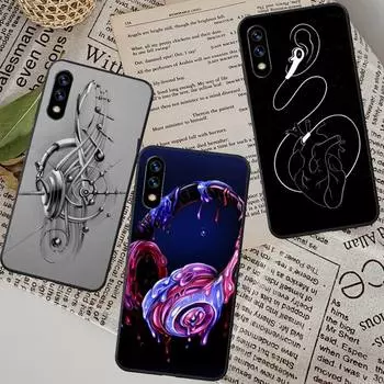 Чехол для телефона с изображением наушников для Huawei G7 G8 P7 P8 P9 P10 P20 P30 Lite Mini Pro P Smart Plus Cove Fundas P20Lite