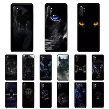 Чехол для телефона с изображением пантеры в виде животного для Samsung Note 7 8 9 20 Note 10 Pro lite 20ultra M20 M10 Note 10 pro