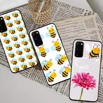 Чехол для телефона с изображением пчелы для Samsung Galaxy S7 Edge Plus S9 S20Plus S20ULTRA S10lite S225G S10 samsungS22plus5G