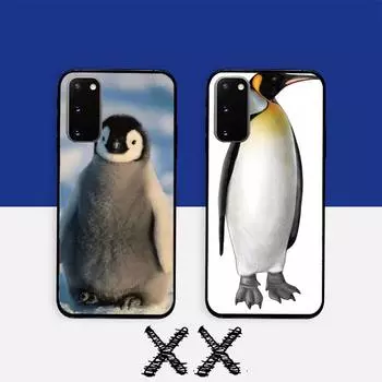 Чехол для телефона с изображением пингвина для Samsung Note 8 9 10 20, чехол для Note10Pro 10lite 20ultra M20 M31, чехол Note10lite