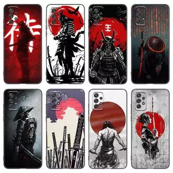 Чехол для телефона с изображением японского самурая для Samsung Galaxy A21 A30 A50 A52 S A13 A22 A32 4G A23 A33 A53 A73 5G A12 A31 A51 A70 A71 A72 Samsung A22 4G
