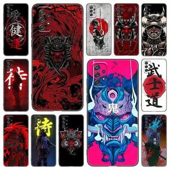 Чехол для телефона с изображением японского самурая для Samsung Galaxy A21 A30 A50 A52 S A13 A22 A32 A33 A53 A73 5G A11 A12 A31 A51 A70 A71 A72 Samsung A11