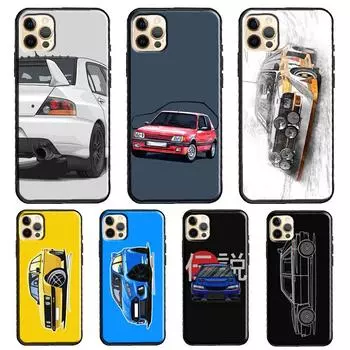 Чехол для телефона с изображением раллийного автомобиля для iPhone XR X XS MAX SE 2020 6S 7 8 Plus 12 Mini 11 13 Pro Max чехол iPhone 5 5S SE