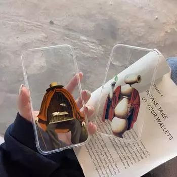 Чехол для телефона с изображением Рене Магритта srt, прозрачный мягкий для iphone 12 11 13 7 8 6 s plus x xs xr pro max mini iphone 11 pro