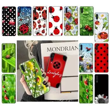Чехол для телефона с изображением семи звезд и божьей коровки для Samsung Galaxy A51 A71 A52 A12 A50 A32 A21S A70 A31 A21 A11 A12 M31 A02 A32 5G