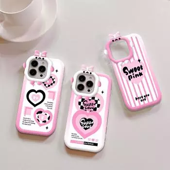 Чехол для телефона с изображением сердца и любви с изображением монстра, мягкий защитный чехол для телефона с линзами для Samsung Samsung A02S