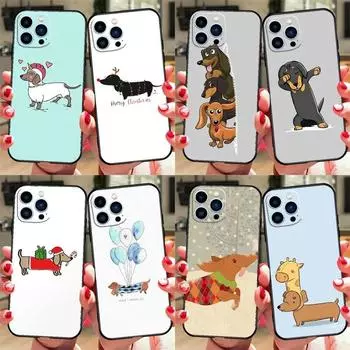 Чехол для телефона с изображением собаки и таксы для iPhone Samsung Galaxy Redmi Xiaomi Oppo OnePlus Note SA 7 8 9 10 11 12 13 14 20 21 22 23 53 54 Pro Max Ultra iPhone 6 or 6S