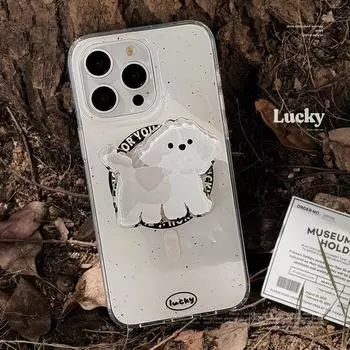 Чехол для телефона с изображением собаки Splash Ink 15promax