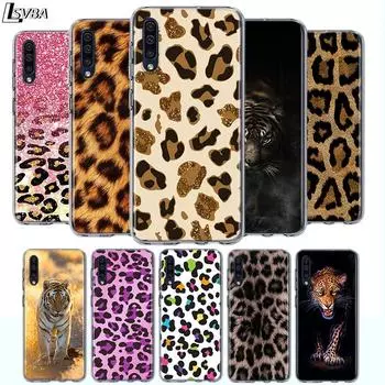 Чехол для телефона с изображением тигра и леопарда для Samsung Galaxy A90 A80 A70 A70S A50 A40 A30S A20S A20E A2Core A10 A10E A10S M20 A10 (M10)