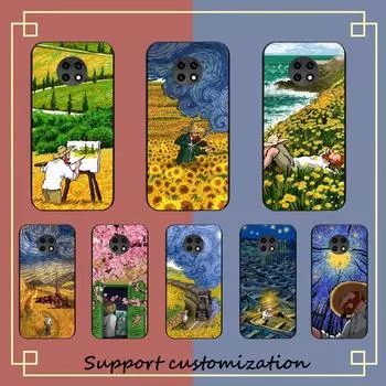 Чехол для телефона с изображением Ван Гога для Redmi Note 4 X 5 A 6 7 8 Pro T 9 Pro 9S 10 Pro 11 Pro 11S 11Epro PocoM3pro Redmi Note 9 4G