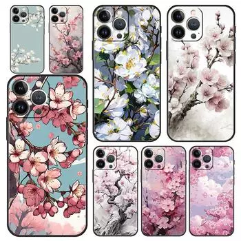 Чехол для телефона с изображением вишни для iPhone Samsung Galaxy Redmi Xiaomi Oppo OnePlus Note SA 7 8 9 10 11 12 13 14 20 21 22 23 53 54 Pro Max Ultra TPU Soft iPhone 6 or 6S