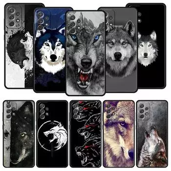 Чехол для телефона с изображением волка для Samsung Galaxy A51 A71 A21S A12 A11 A31 A52 A41 A32 A01 A23 A33 A53 A73 A03S A13 5G, силиконовый чехол Samsung A41