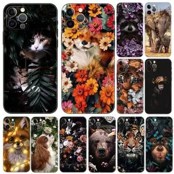 Чехол для телефона с изображением животных для iPhone Samsung Galaxy Redmi Xiaomi Oppo OnePlus Note SA 7 8 9 10 11 12 13 14 20 21 22 23 53 54 Pro Max Plus Ultra iPhone 6 or 6S