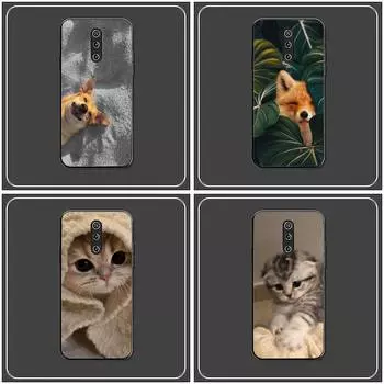 Чехол для телефона с изображением животных для Redmi 9A 8A 6A Note 9 8 10 11S 8T Pro Max 9 K20 K30 K40 Pro PocoF3 Note11 5G чехол redmi note8T