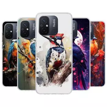 Чехол для телефона с изображением животных и птиц для Xiaomi Redmi 12 12C 10 10C 10A 9T 9C 9A 9 8 8A 7 7A 6 6A K20 K30 K40 Pro S2 Fundas Redmi S2 (Y2)