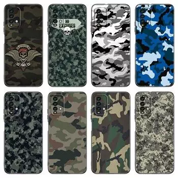 Чехол для телефона с камуфляжным принтом Military Camo для Xiaomi Redmi 7 7A 8A 9i 9A 9C 10 10A 10C K20 Note 5 6 Mi 8 9 9T Pro A2 Lite A3 6X Mix 3 Xiaomi Mi Mix 3