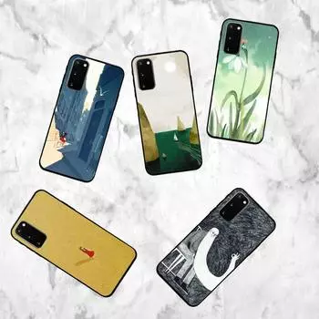 Чехол для телефона с китайским рисунком для Samsung Galaxy S7 Edge Plus S9 S20Plus S20ULTRA S10lite S225G S10 samsungS22plus5G