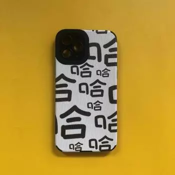Чехол для телефона с китайскими иероглифами для Iphone 11 14 Pro Max 13 Mini 11 12, противоударный чехол-бампер для Iphone Xr Xs X 7 8 Plus Se2020 iphone 6s 6