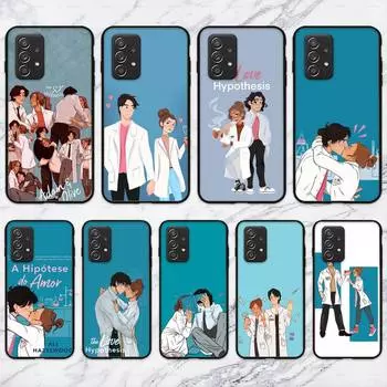 Чехол для телефона с книгой «Гипотеза любви» для Samsung Galaxy A02 A12 A21 A22 A32 A41 A42 A51 A71 A72 SamsungA73