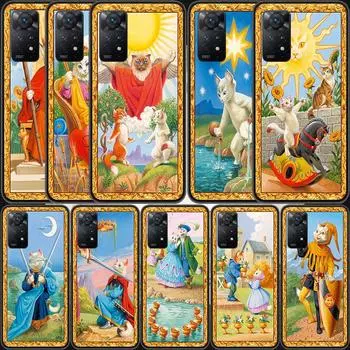 Чехол для телефона с котом Таро для Xiaomi Redmi Note 12 Plus 12S 11 11T Pro 5G 11E 11S 4G 10 10S 9 9S 9T 8 8T 7 6 5 Redmi Note 12 5G